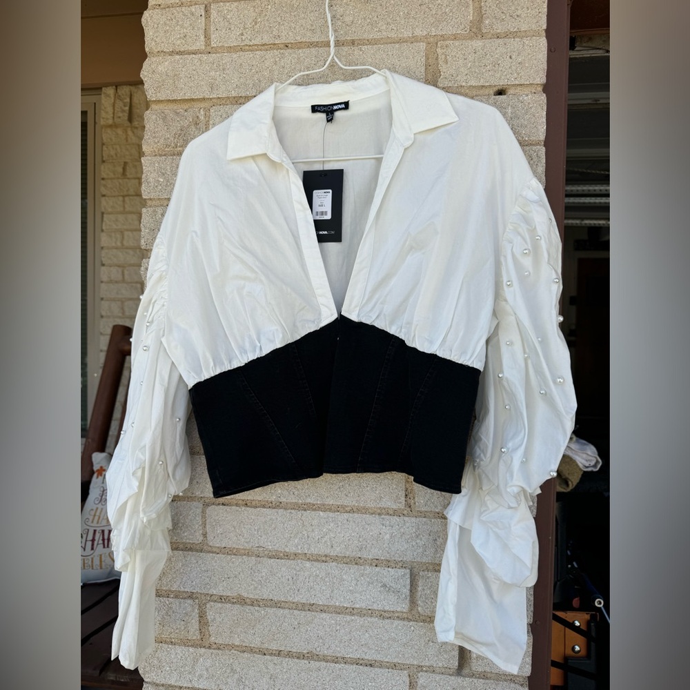 Pearl Corset Top